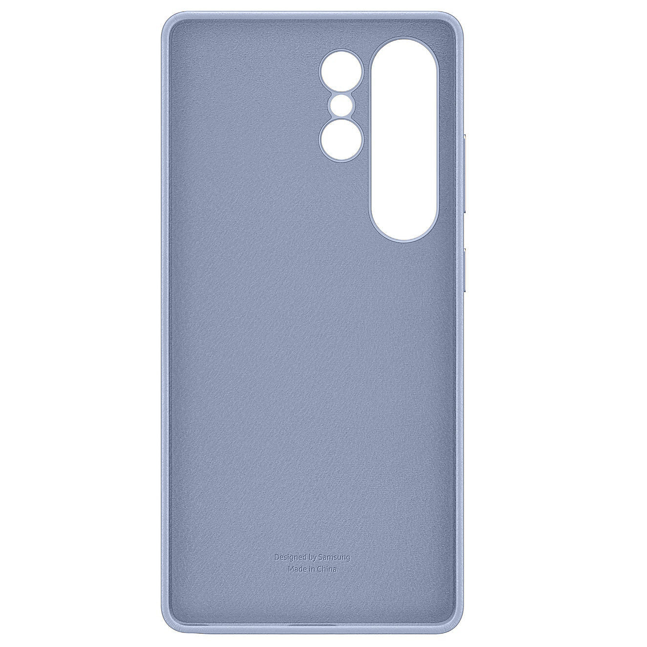 Samsung Galaxy S25 Ultra Leather Case, Kindsuit Leather Back Cover - Sky Blue